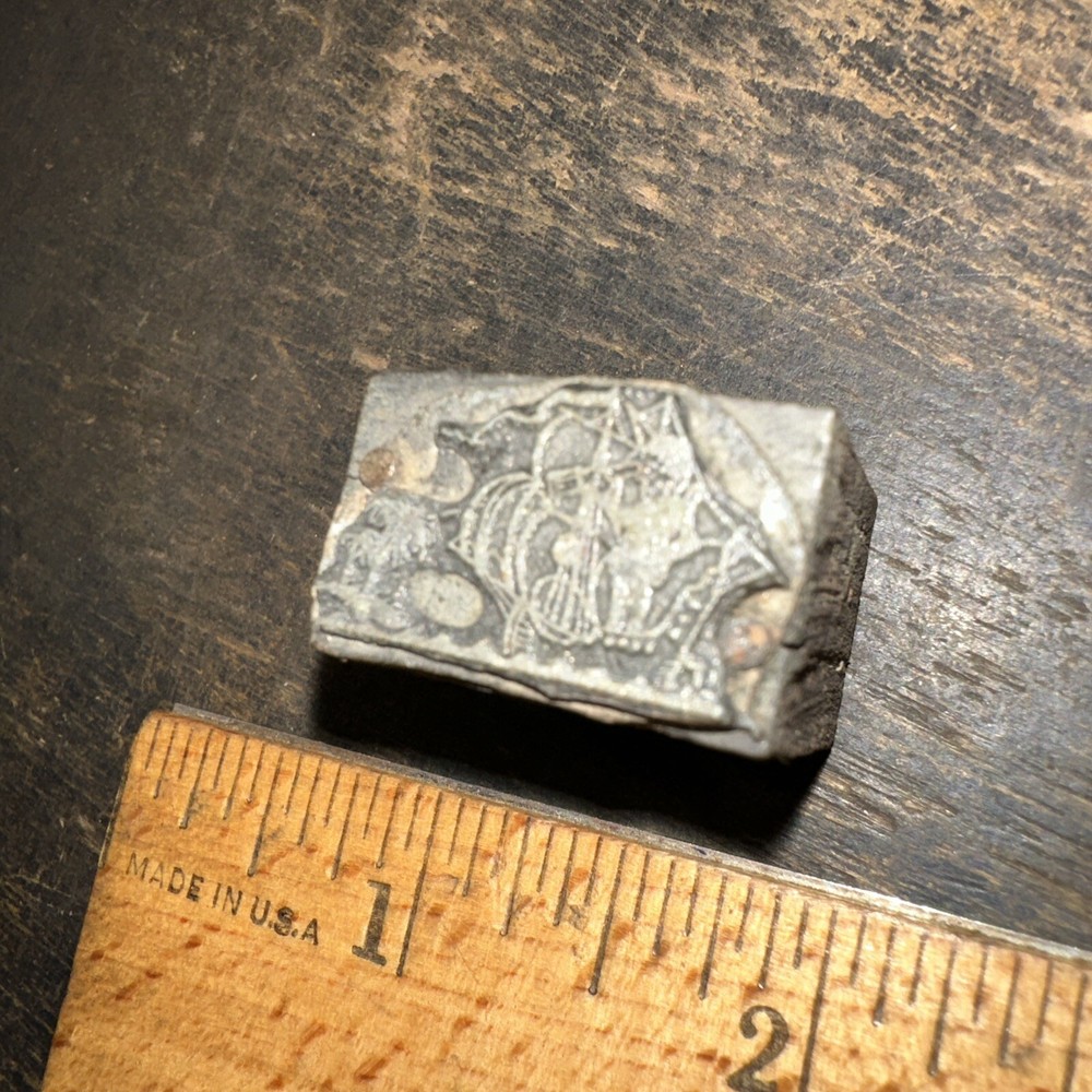 Print Block ( Ship ) Nice Image