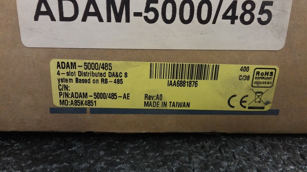 ADVANTECH ADAM-500/485 4 Slot Distributed DA&C System Data Acquisition Module