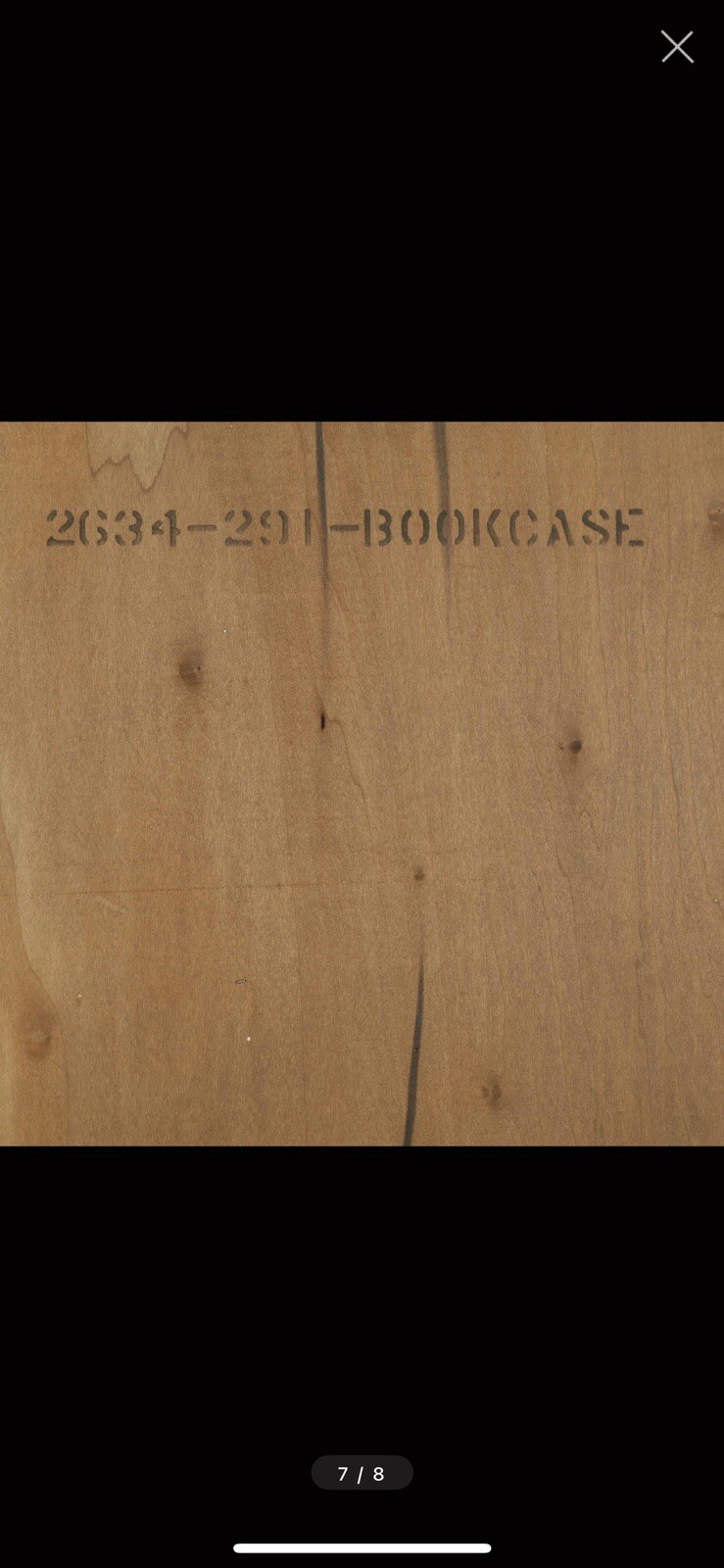 American Of Martinsville Oak Bookcase 1970’s