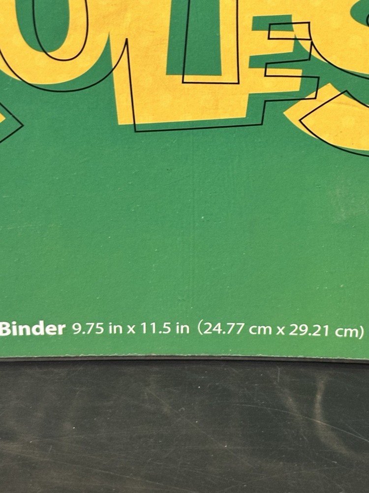 Rugrats Reptar Binder