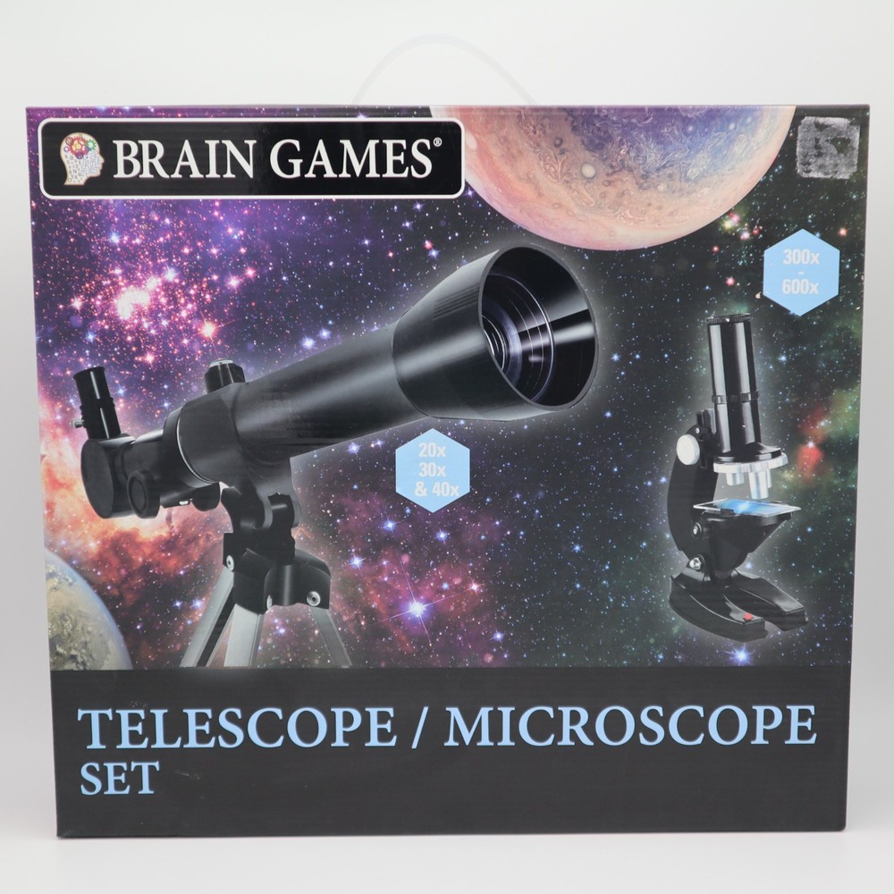 Brain Games Telescope/Microscope Set BNIB