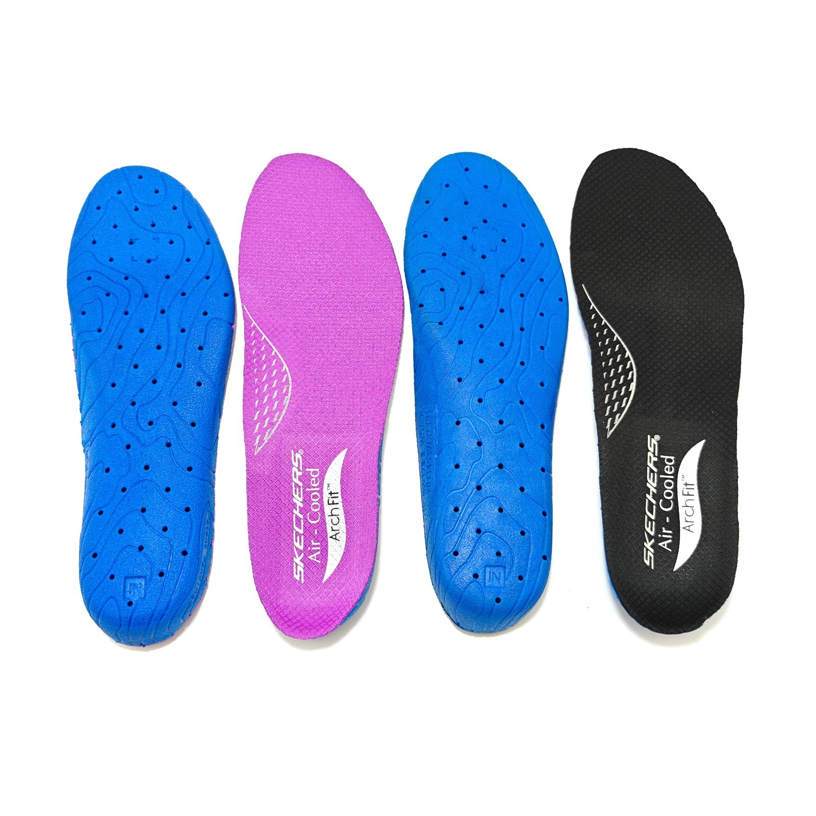 Skechers Women' Sz 6.5-11 PU Air Cooled Arch Fit Comfort Cushion Patent Insoles