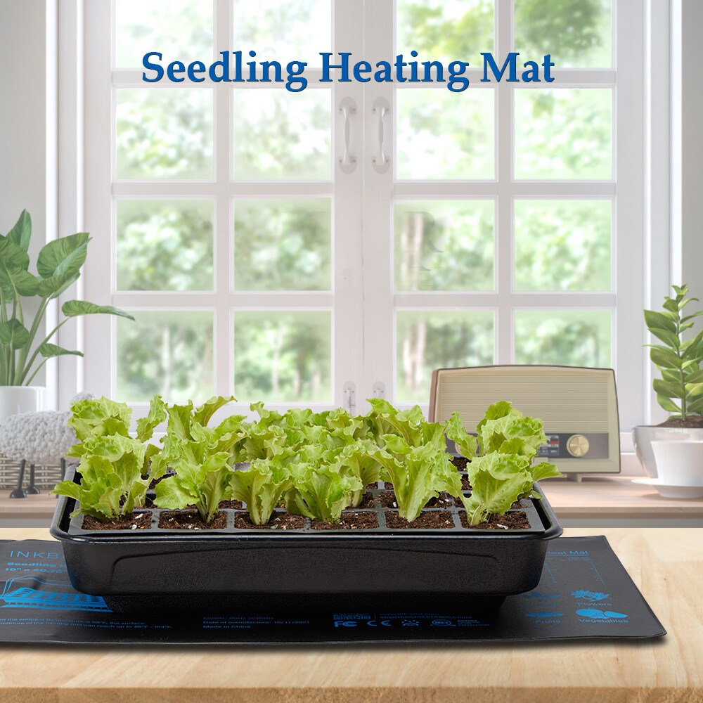 Seedling Heat Mat Seed Starter Pad Plant Germination Grow Hydroponic 10" x 20.75