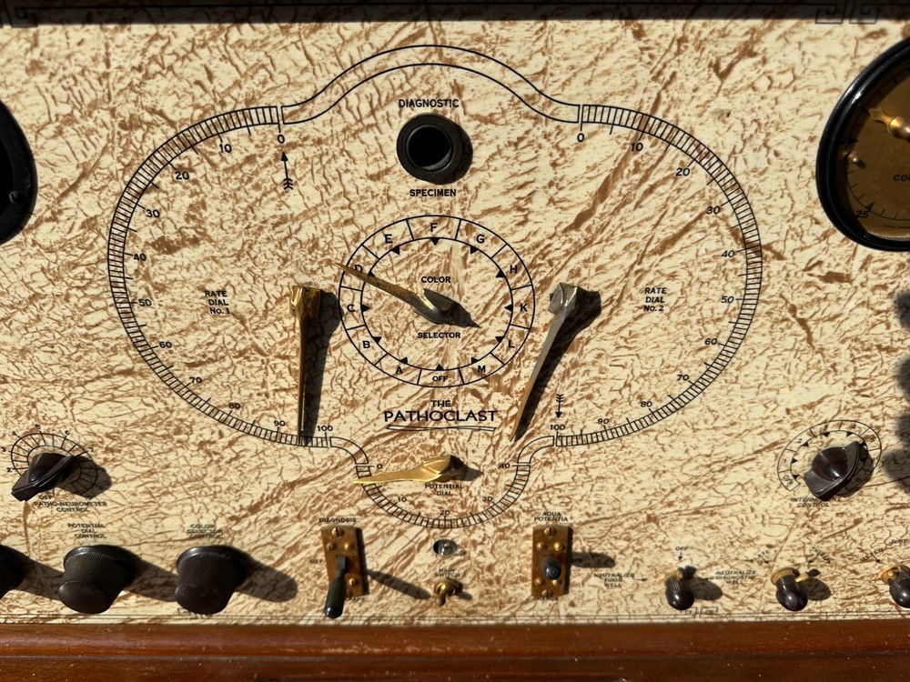 Rare Elaborate 1940s Pathoclast Quack Machine