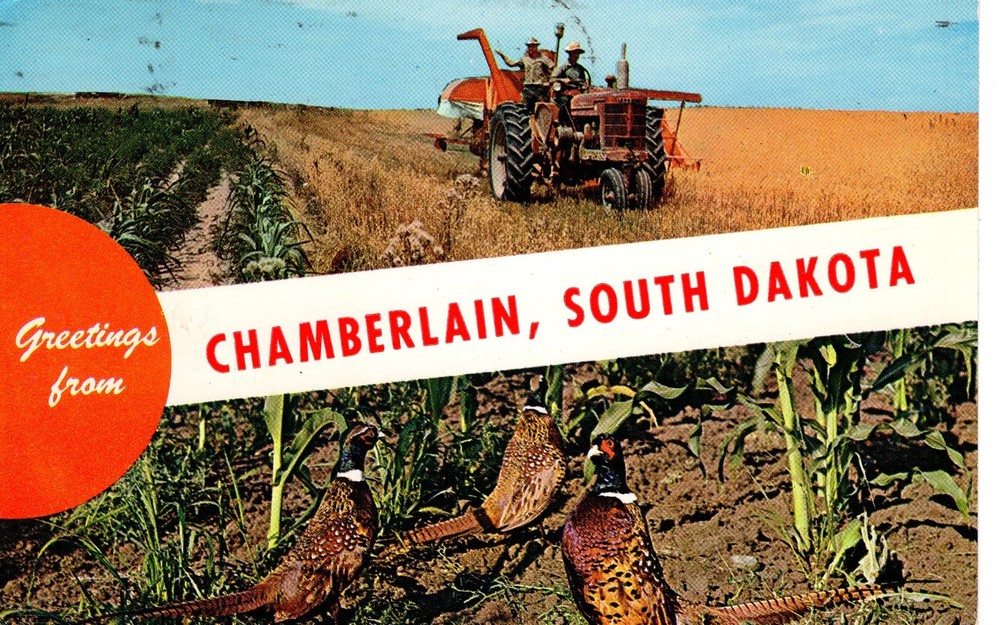 GREETINGS FROM CHAMBERLAIN, S.D. -  PC7178