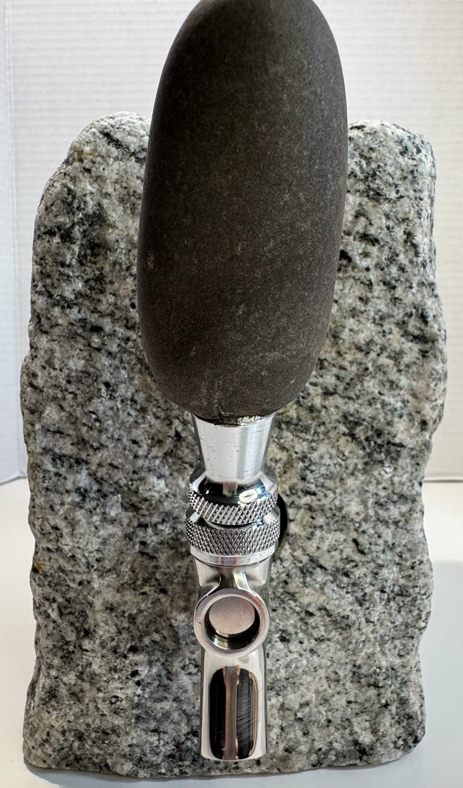 Funky Rock Designs USA Granite Stone Drink Bottle Liquor Wine Booze Dispenser