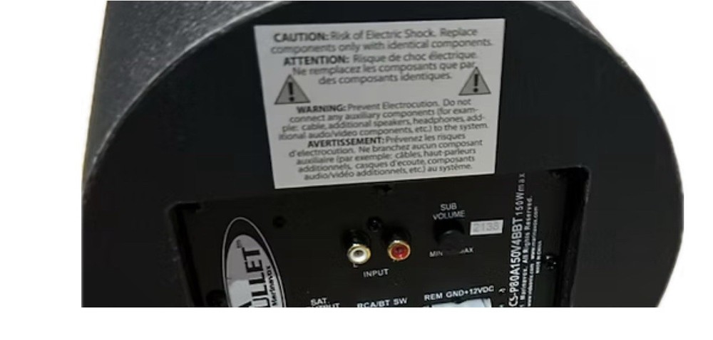 Spa Bullet Subwoofer