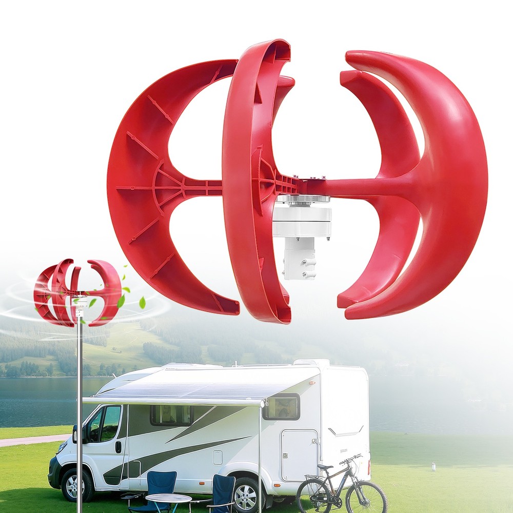 12VEfficient Vertical Axis Wind Power Turbine Generator Controller Home Windmill