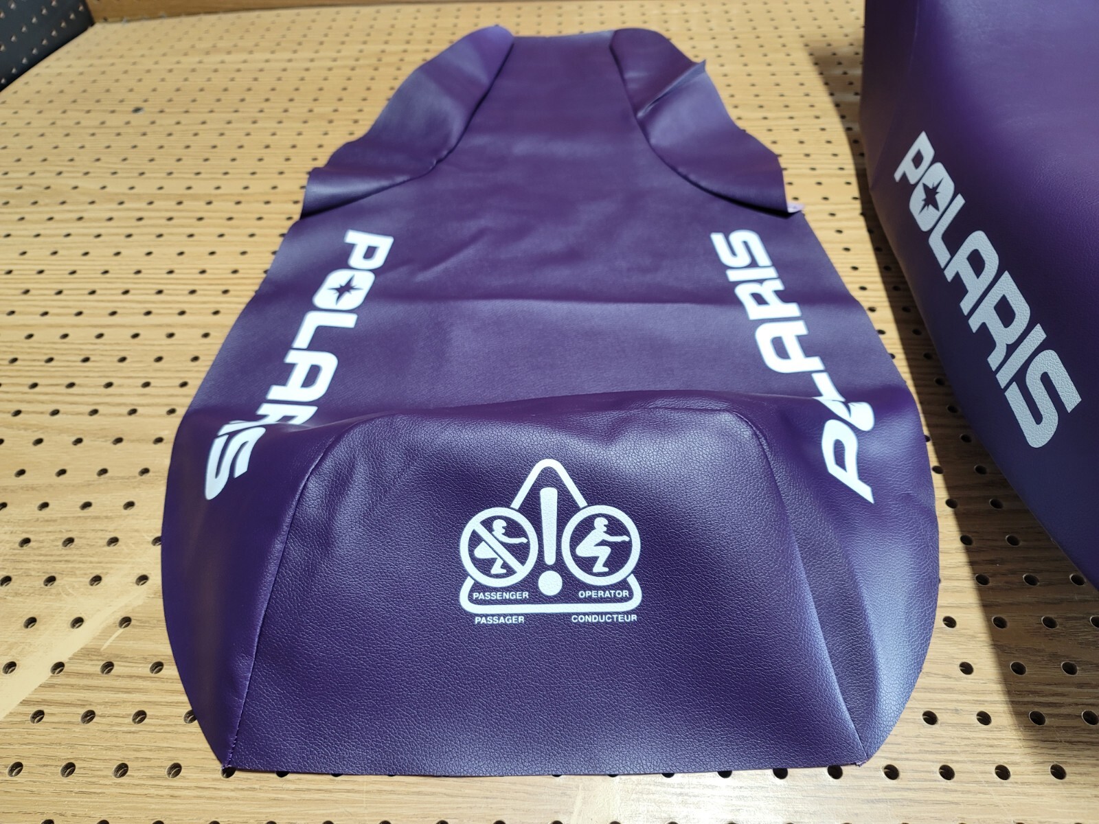 POLARIS SCRAMBLER 250 400 500 SEAT COVER 1995 TO 2003 (PURPLE) [P*-35]