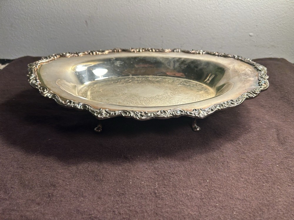 Silver Plate Footed (Heavy)