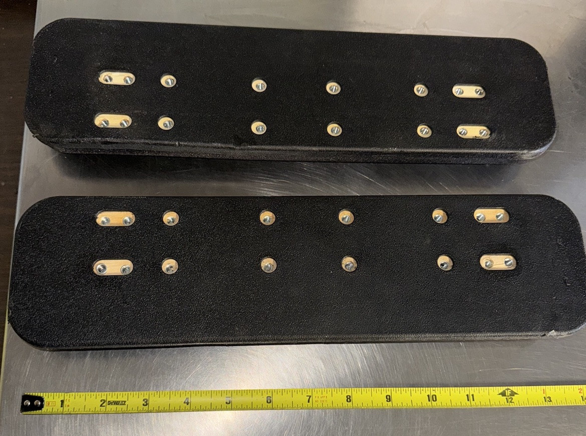 PAIR 14" Quantum Gel Armrest Pads for Power Chairs Edge 3, Q6 2.0, TB3 Arm