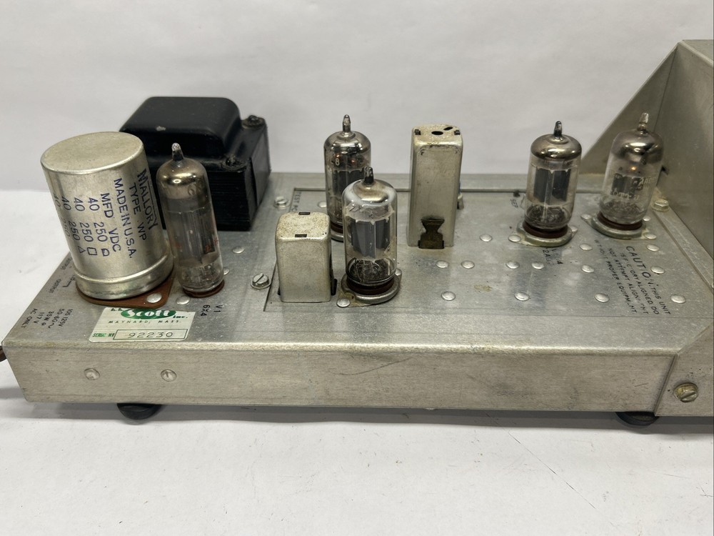 H.H. Scott Stereomaster Type 335 Wideband Multiplex Adaptor POWERS ON - Untested