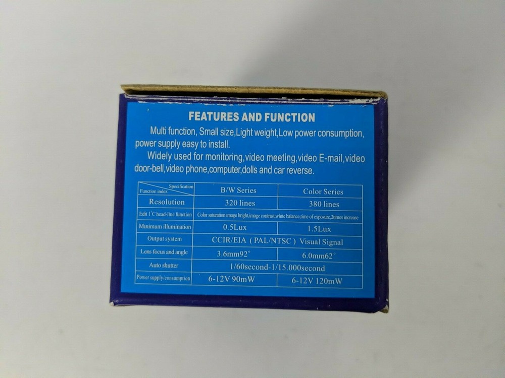 SUPER-MICRO CAMERA 203CA-1