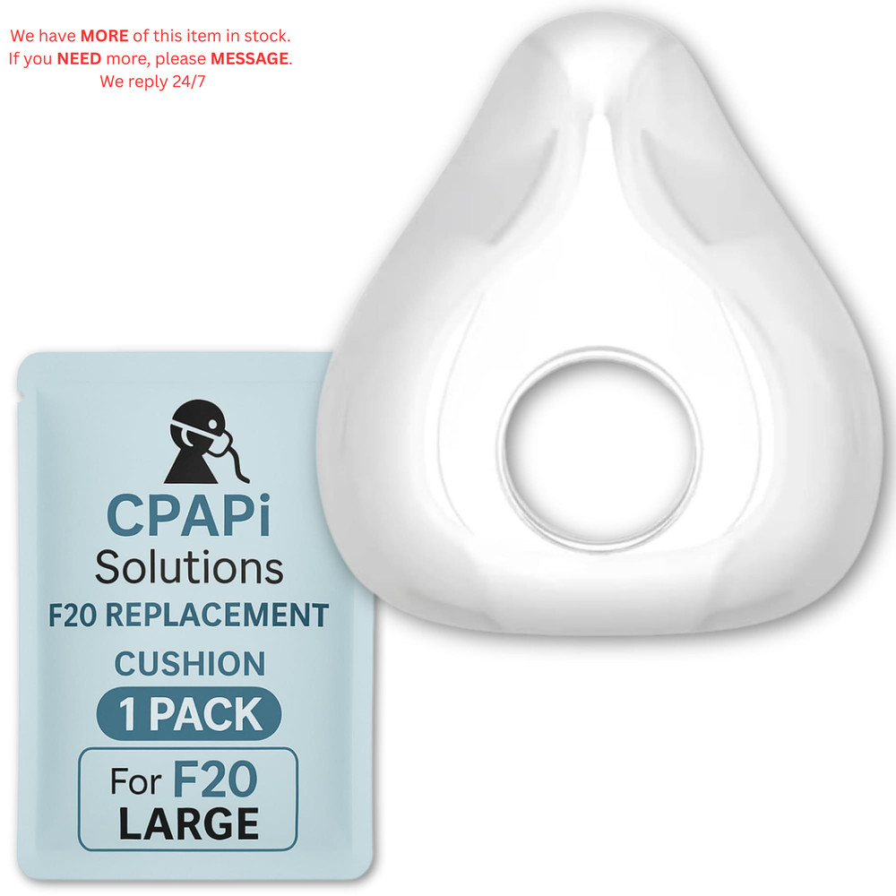 F20 Replacement Cushion – Compatible with Large, Clear 1 Pack