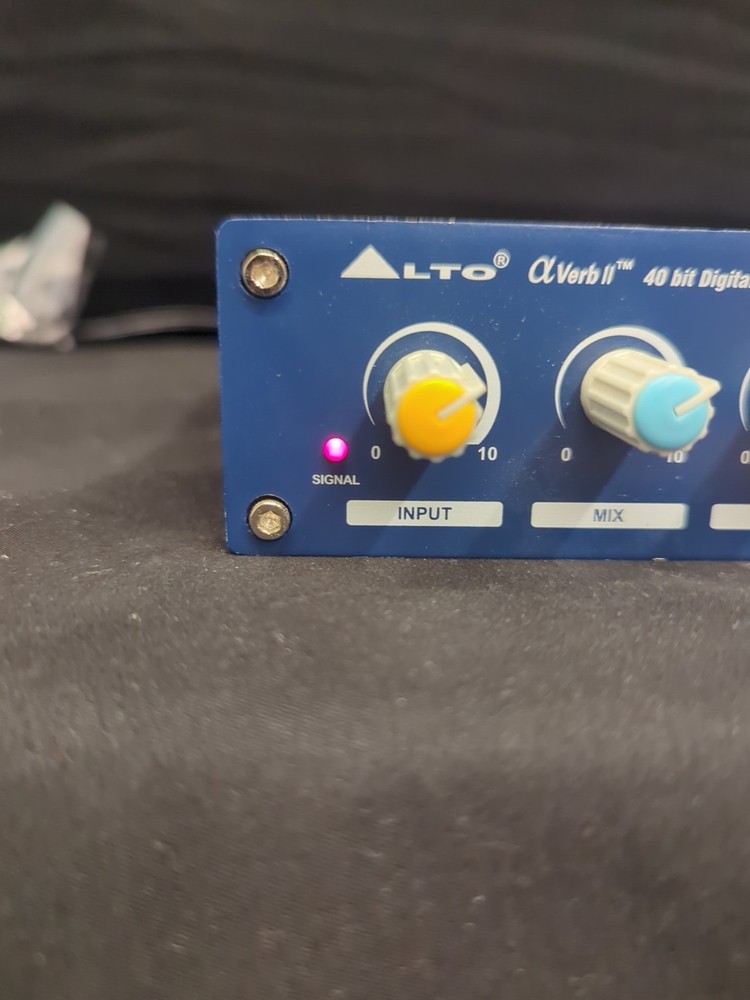 Alto Alpha Verb 2 40 Bit Digital Effects Pro Audio Processor Module 2007