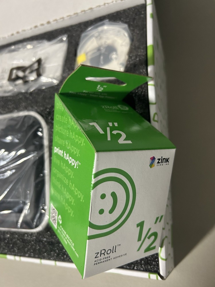 Wireless Zink Happy Smart App Printer Zero Ink Technology