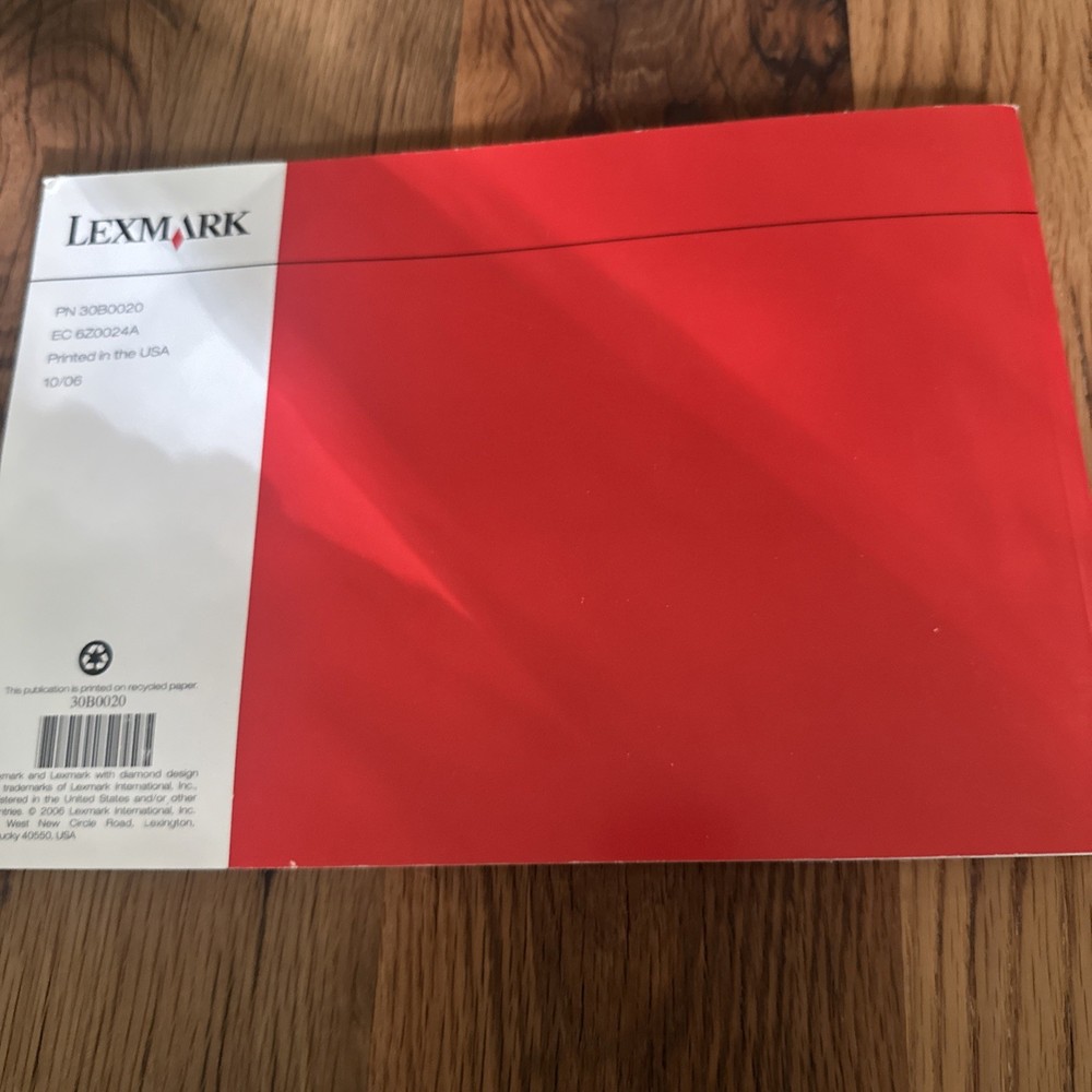 Lexmark 9300 Series User Guide