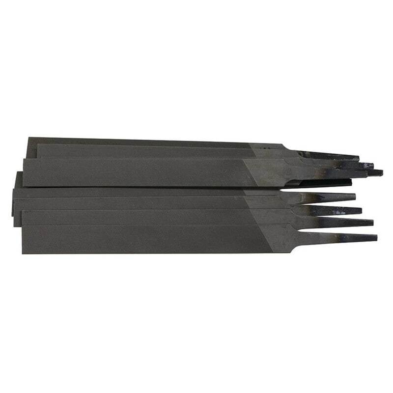 6" Flat File - Pack of 10 - Ideal for Drags - Precision Tooling