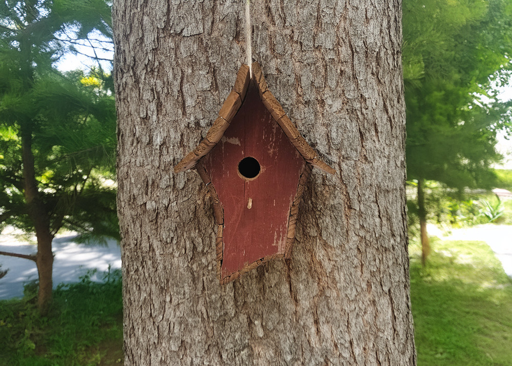 Rustic Handcrafted Birdhouse Reclaimed Lumber