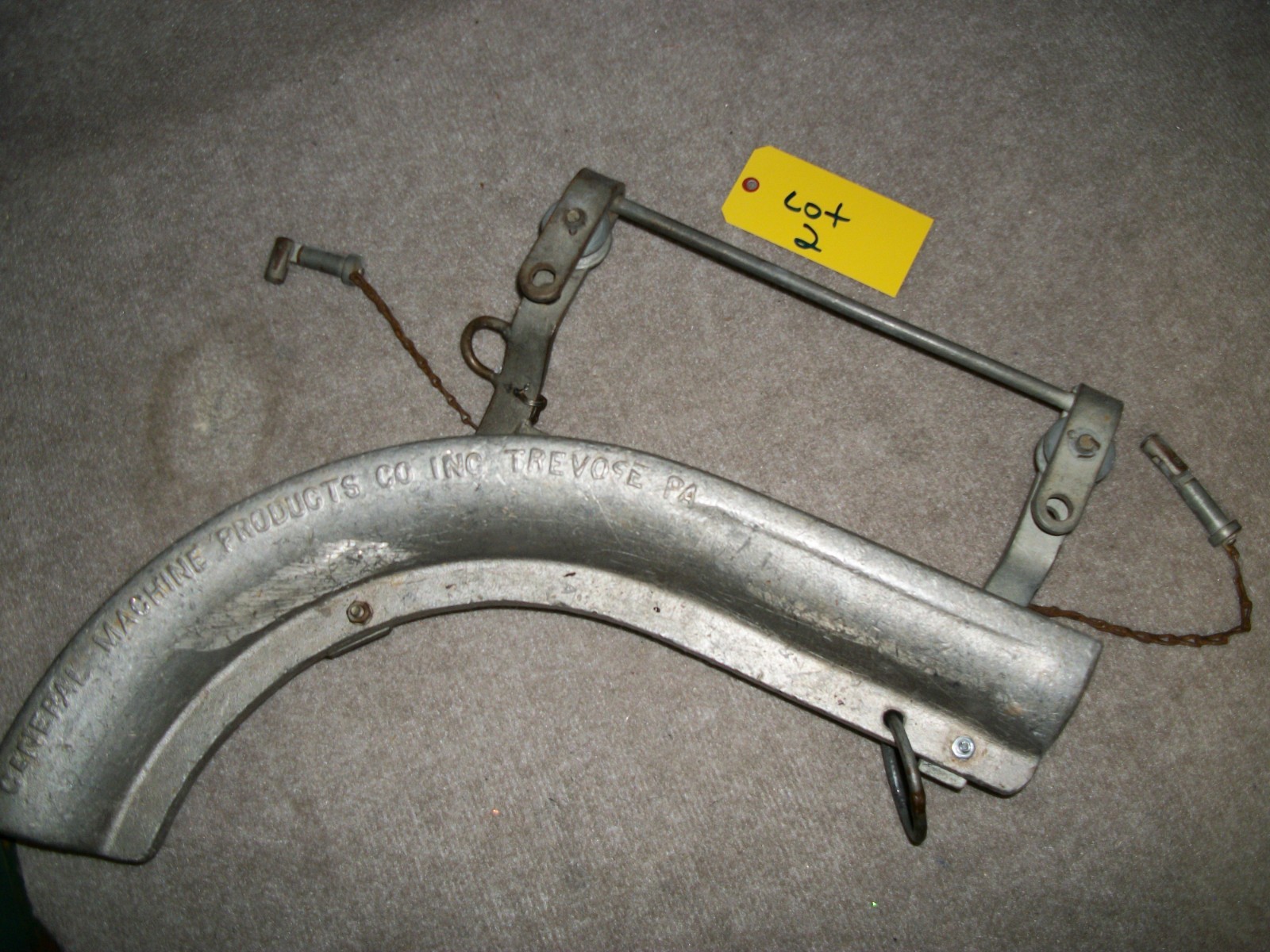 general machine products GMP  heavy duty 2" cable guide chute