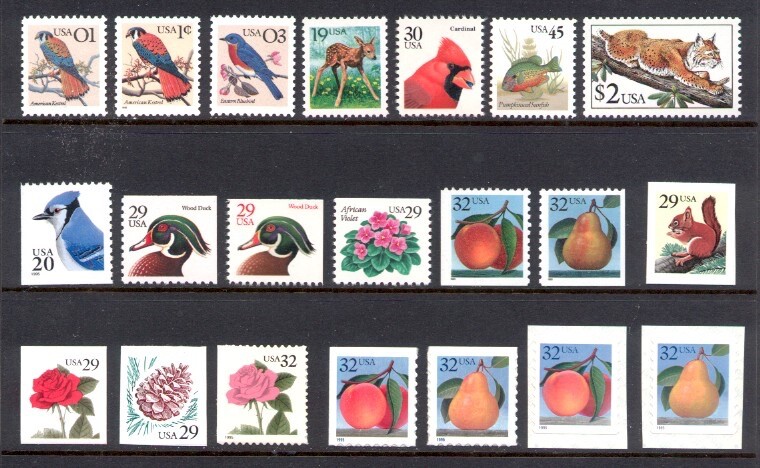 2476-2495A FIRST FLORA & FAUNA SET  *21 STAMPS* MINT-NH