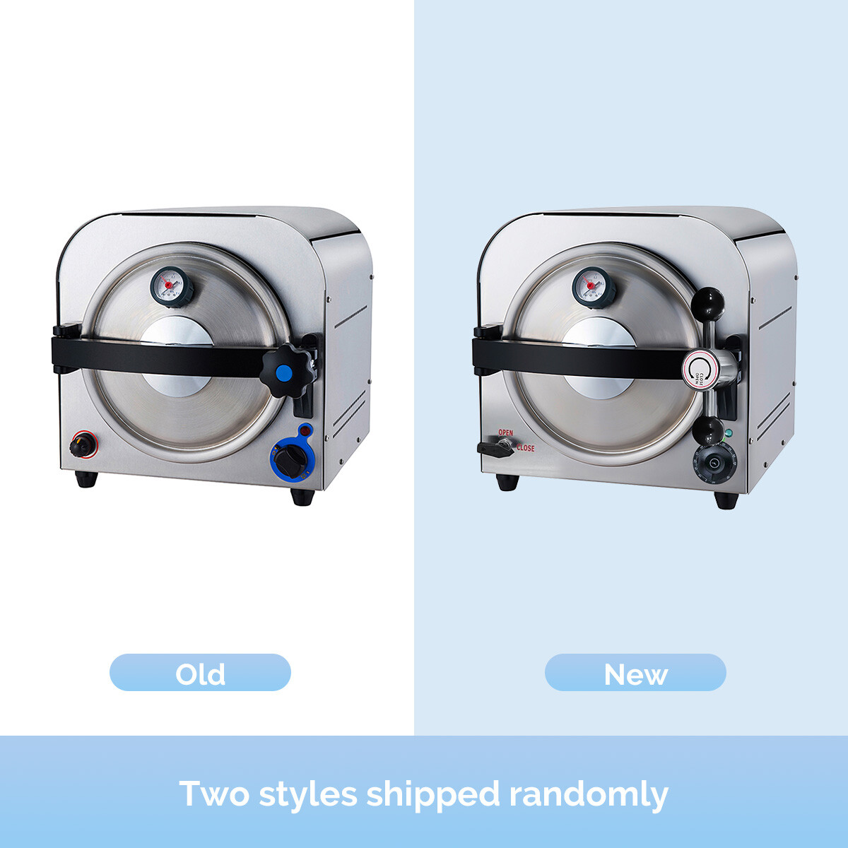 14L/17L/18L/22L Class B Dental Autoclave Steam Sterilizer Medical Sterilization