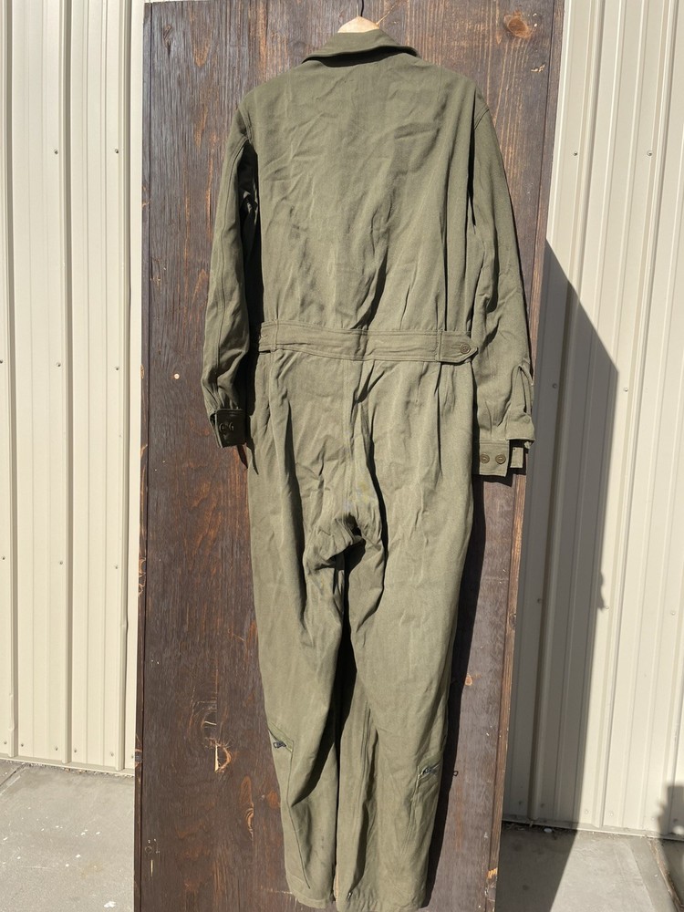WWII VTG 40s USAAF Type L1 Flight Suit Medium Long Gabardine Army Air Force