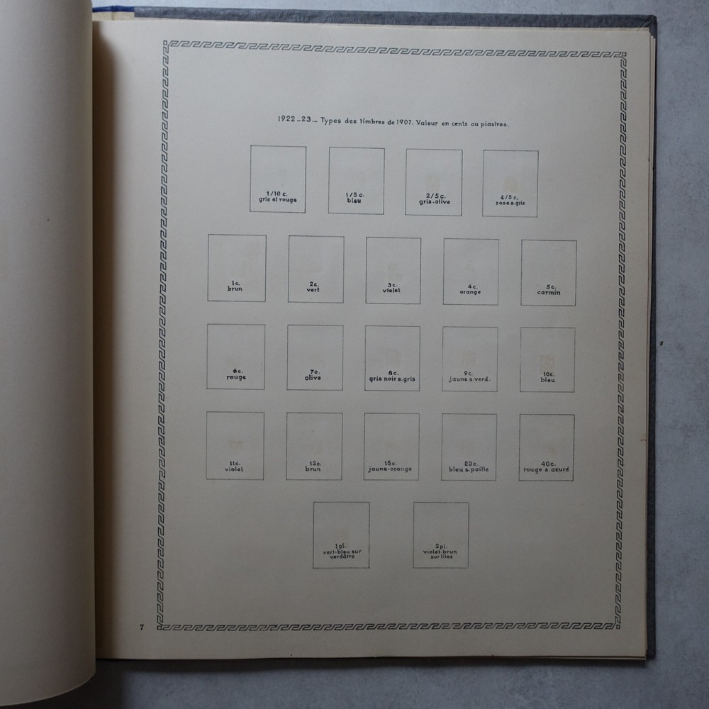 Indochina And Vietnam - Antique Binder With Pre-Printed Pages 1889 To 1946