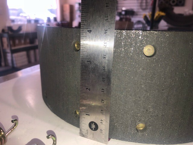 A3722E421,A1-3722-E-421 Parking Brake Shoes w/spring kit 12"x4" SHIPS SAME DAY!