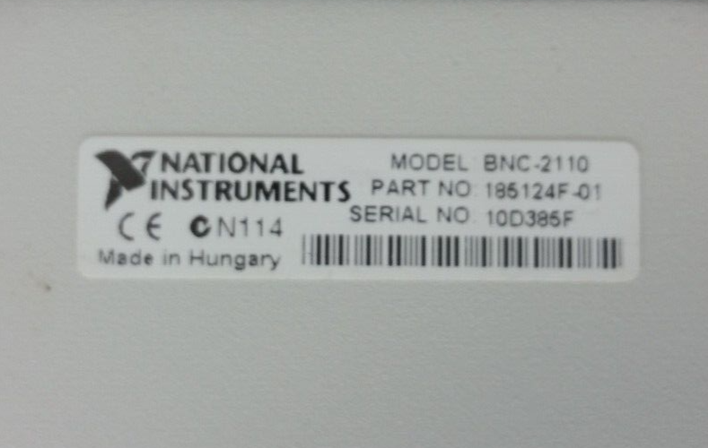 National Instruments BNC-2110 Connector Block