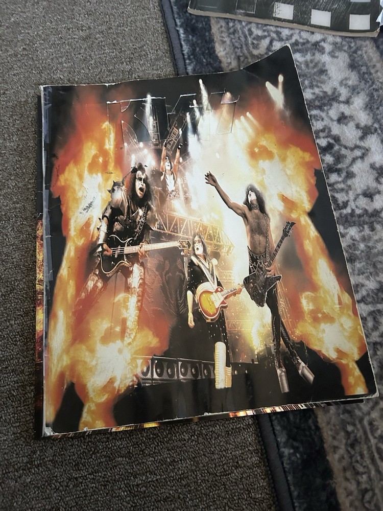 Kiss Farewell Tour 2000 Program Tour Book The End Of The Road New York