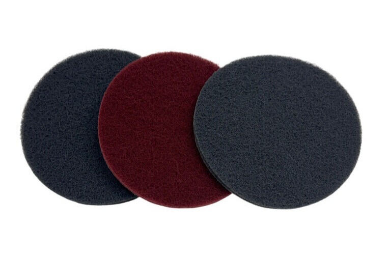 Scrubber Scouring Pads Drill Scuffing Disc Hook&Loop Surface Conditioning 25pcs