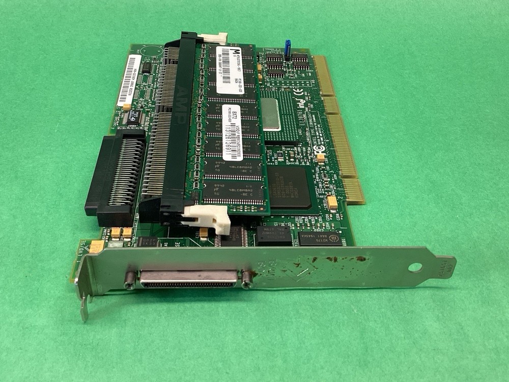 Intel ? Internal Hot Swap 5 SCSI Drive Bays & RAID ? Controller Card - UNTESTED