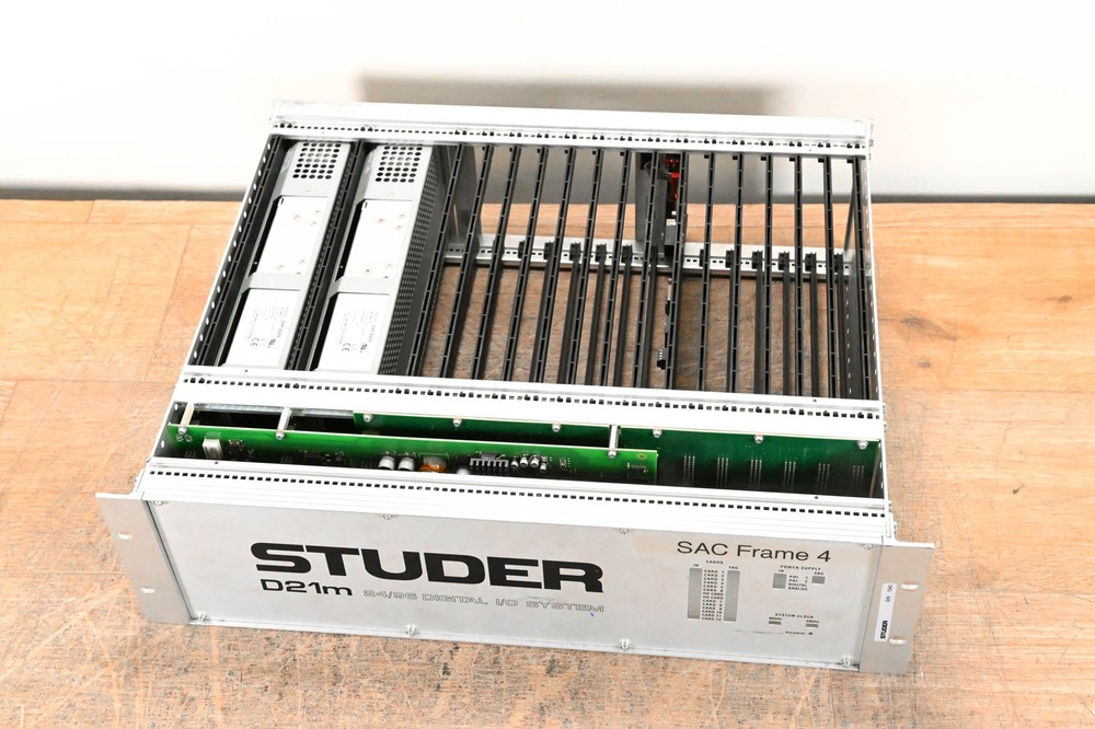 Studer D21m Modular I/O System with Madi HD Link Card CG01BZ4