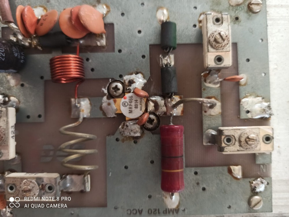 RF Broadcast Card SDG 80 Watt FM Amplifier