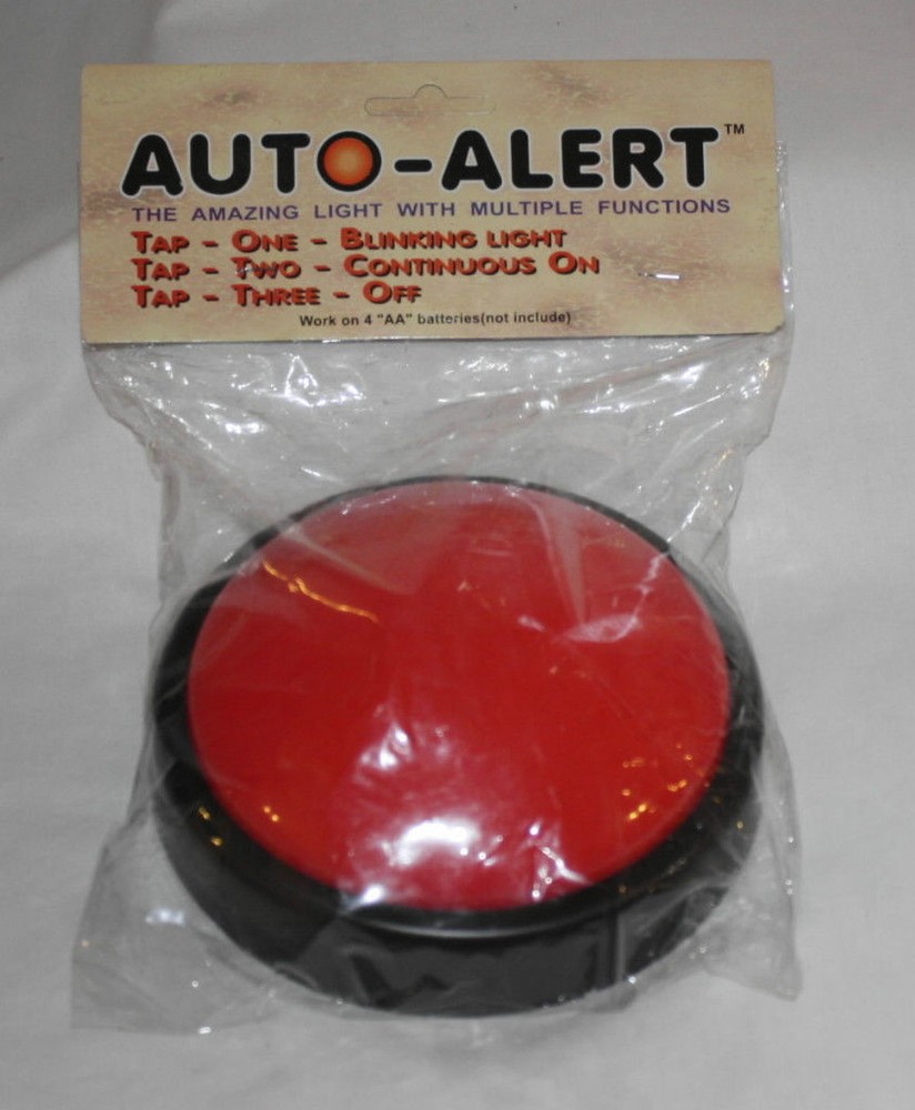 Auto Alert Roadside Warning Light Safety Light 3 Function Tap Light