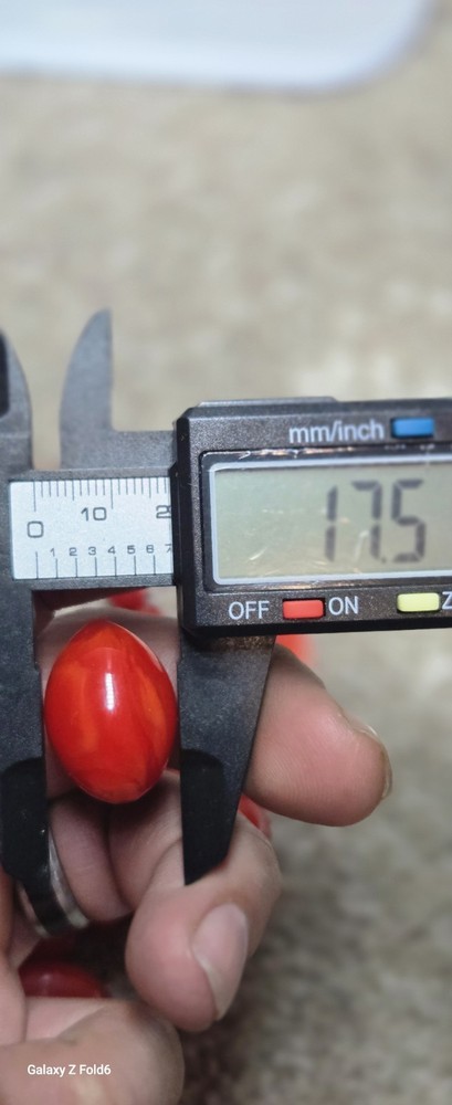 Vintage cherry Bakelite Beads