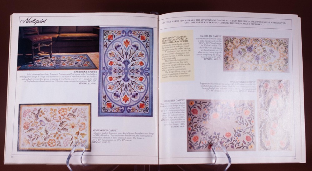 Vtg Elsa Williams Needle Art Collection Catalog 1977