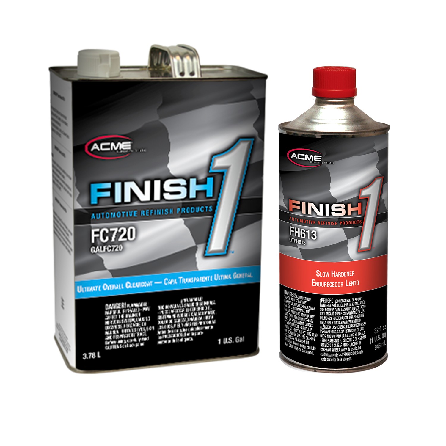 ACME/Sherwin Williams Finish 1 Ultimate Overall High Solids Clearcoat Gallon Kit