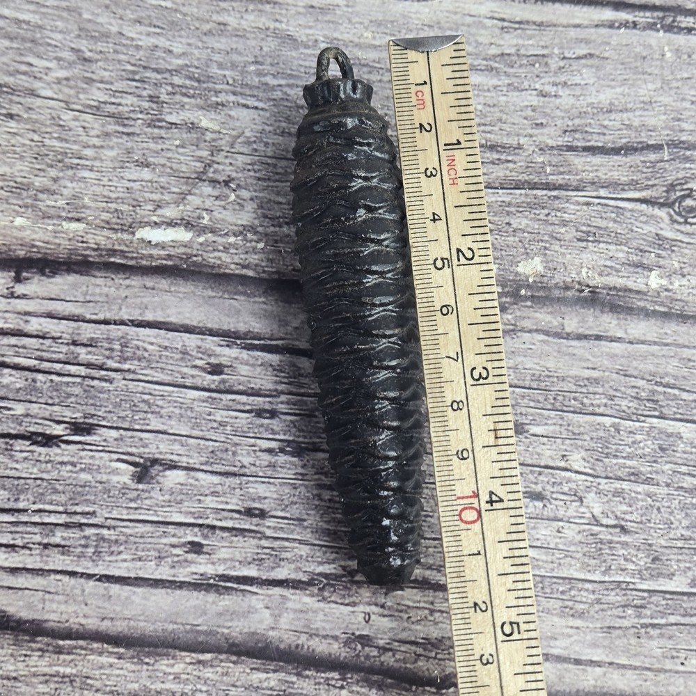 Vintage CUCKOO CLOCK Pine Cone Weight