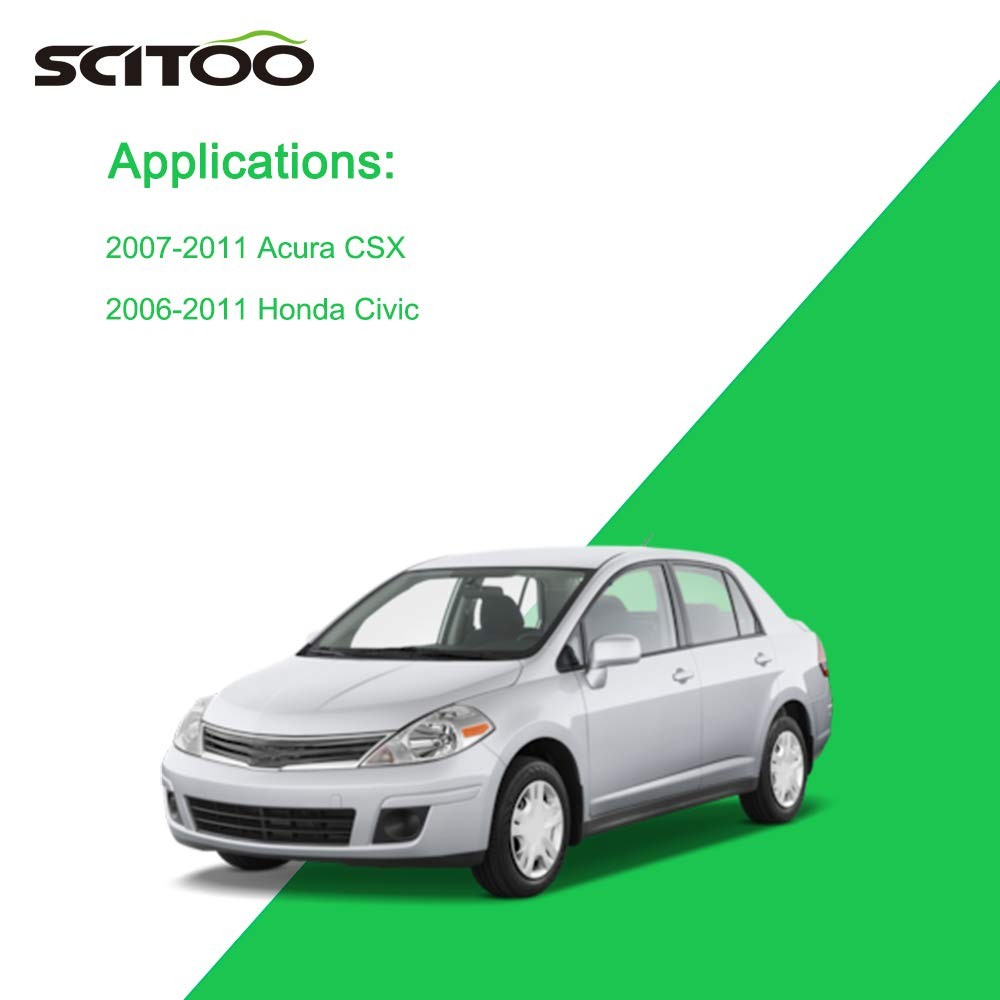 2922 铝制散热器适用于 C-SX 2007 - 2011 Civic 2006 - 2011
