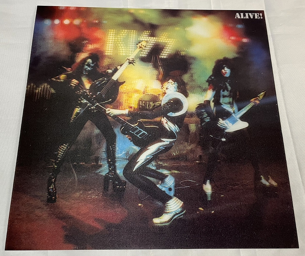 Kiss Alive! 50th Anniversary Lenticular Cover Artwork 3-D Deluxe Box Set Ace Exc