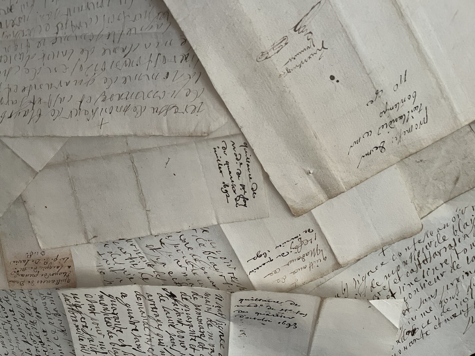 1600s OLD LETTER Baroque Era 17th Century Watermarked Correspondence Document