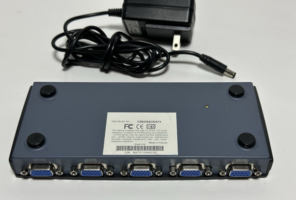 STARTECH Starview 4-Port Keyboard/Video/Mouse Sharing Switch SV411 CBEDE8CEA73
