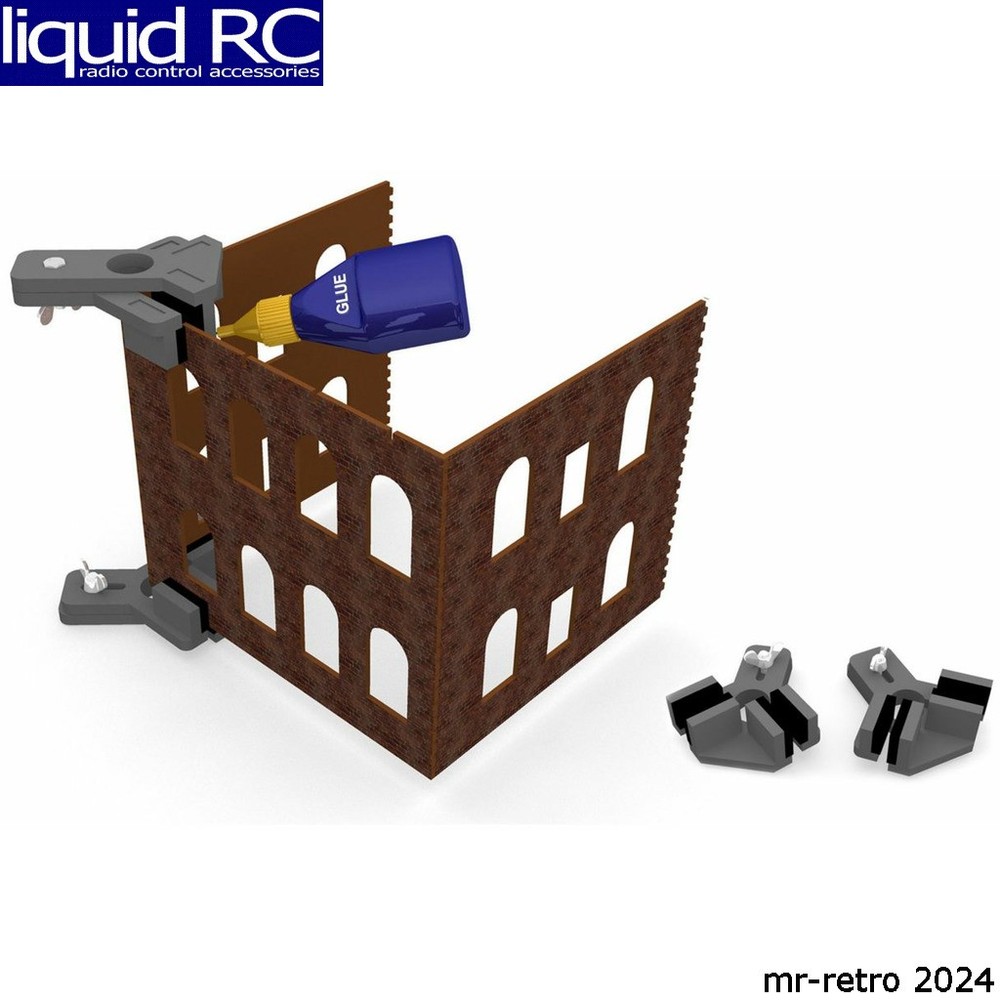 Bachmann 39010 Right Angle Hold & Glue Set