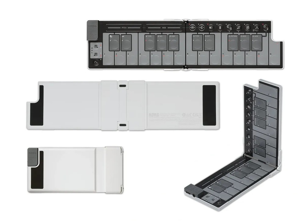 Korg nanoKEY Fold Keyboard. White.