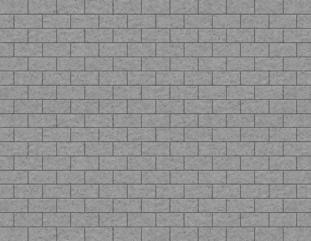O Scale Stone Large Blocks (1”x1/2”) Model Train Scenery Sheets -Five 8.5”x11”