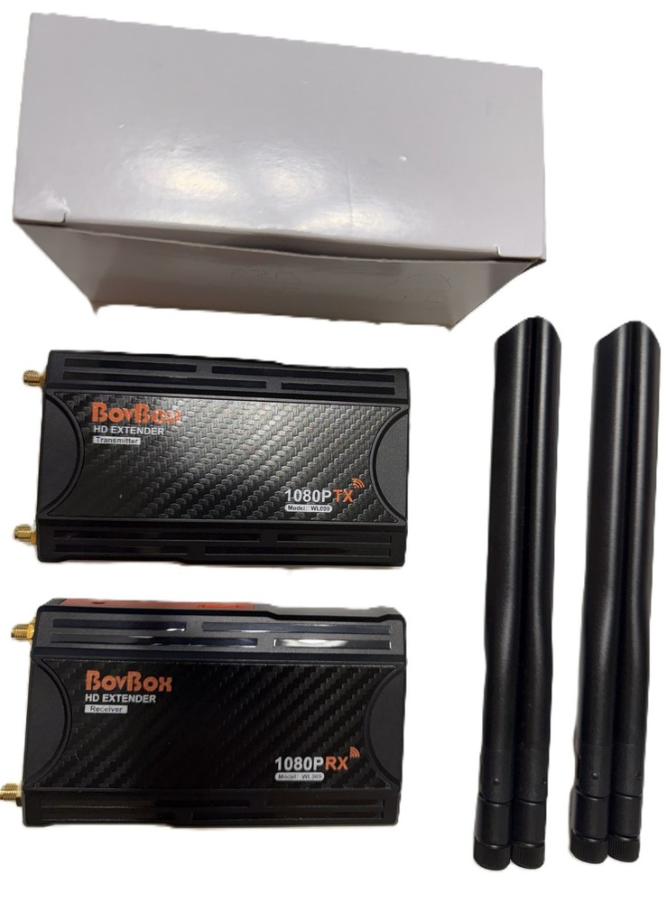 BovBox WIreless HDMI Extender Model WL009 - Complete Set