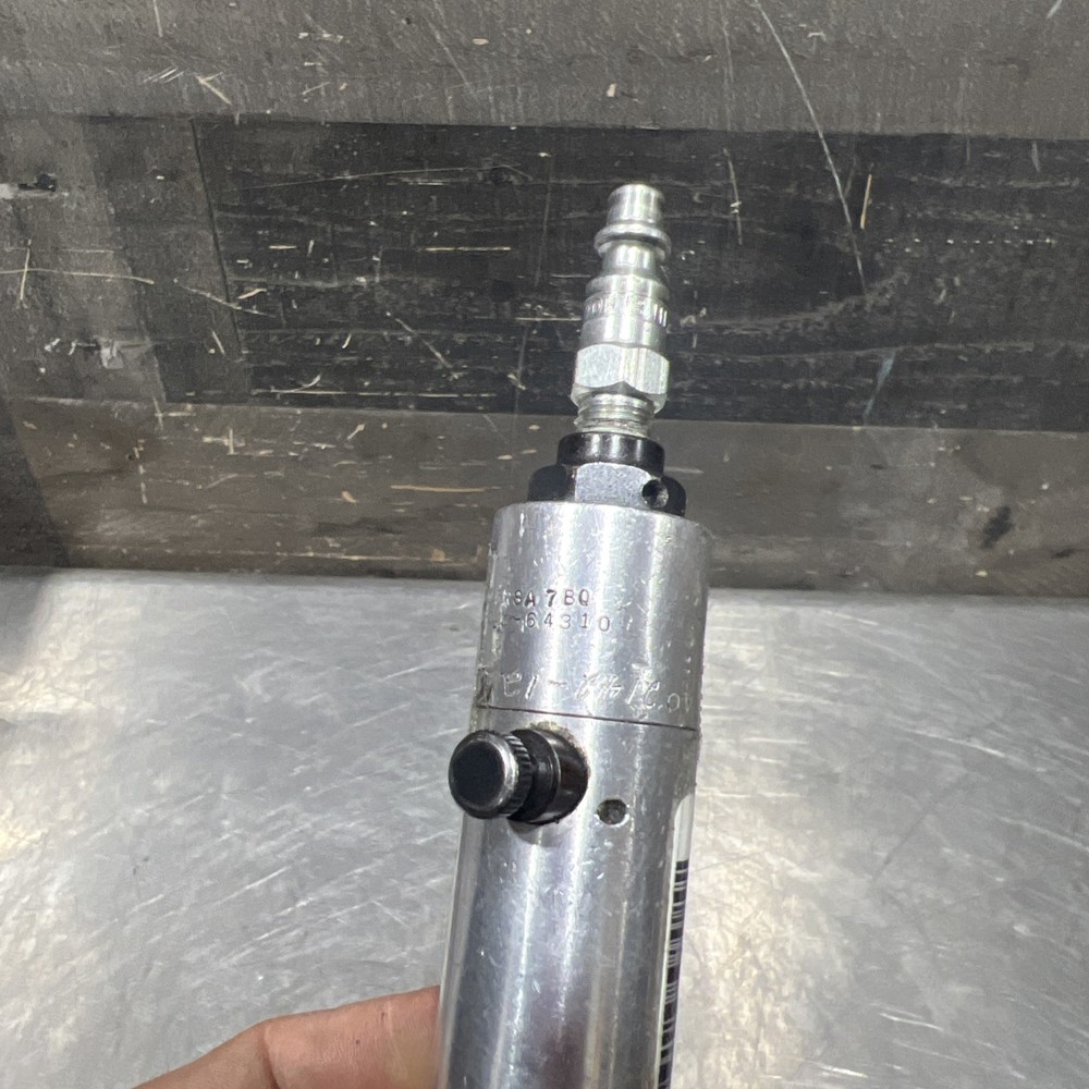 Cleco 5RSA-7BQ Push Button Reverse Air Inline Pneumatic Screwdriver Used 3