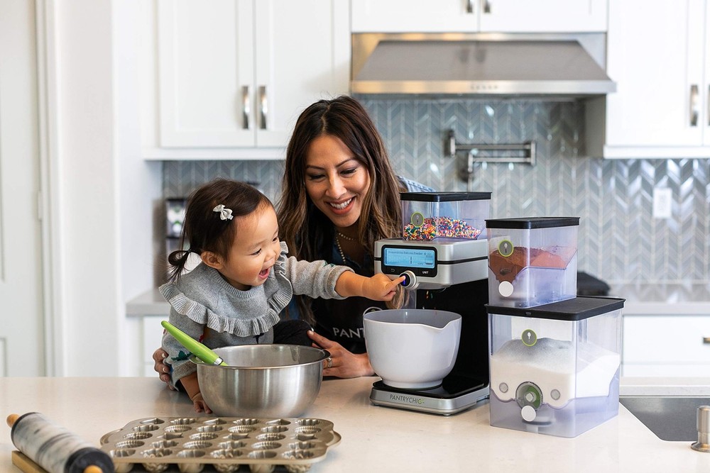 PantryChic Smart Storage System - Starter Kit - Automatically Measures & Disp...